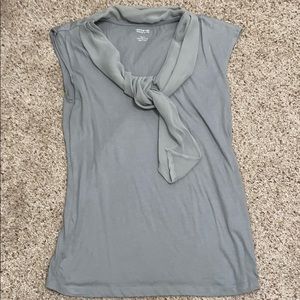 Workshop Blue/Gray Blouse
